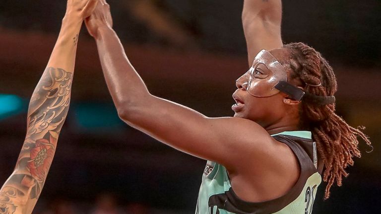 Tina Charles is the third-youngest player in WNBA history to reach the 4,000-point mark.