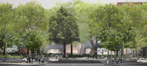 A view of the proposed Richard Gilder Center for Science, Education, and Innovation expansion looking east on East 79th Street. | AMERICAN MUSEUM OF NATURAL HISTORY 