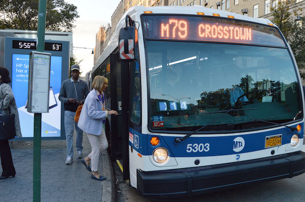 The M79 bus route may soon enjoy select bus service. | JACKSON CHEn