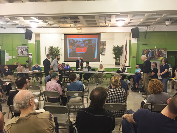 CB4 Hears TransAlt’s 14th St. Plan 1 TransAlt’s plan for a car- and truck-less corridor on 14th St. was the topic of debate at Oct. 19’s CB4 Transportation Planning Committee. Photo by Dennis Lynch.