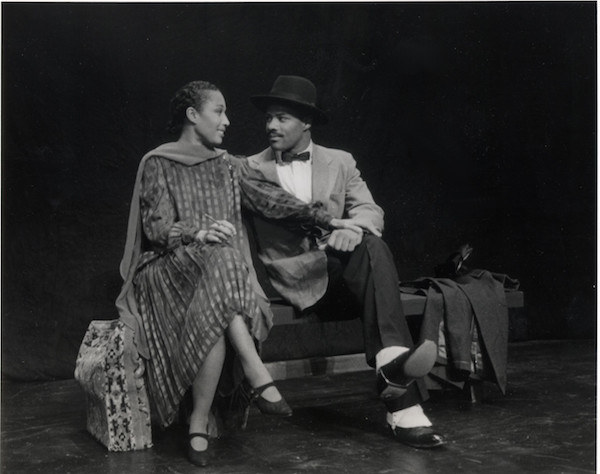 From 1998: Elizabeth Van Dyke and Joseph Lewis Edwards in the 1998 “Zora” production. Photo by Martha Holmes.
