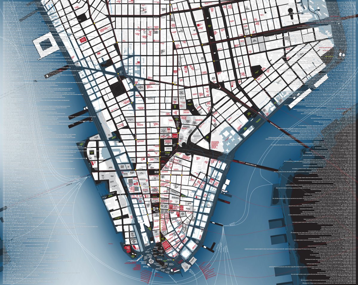 Cultural Group S New Historical Map Shows Lower Manhattan Then Now Amnewyork