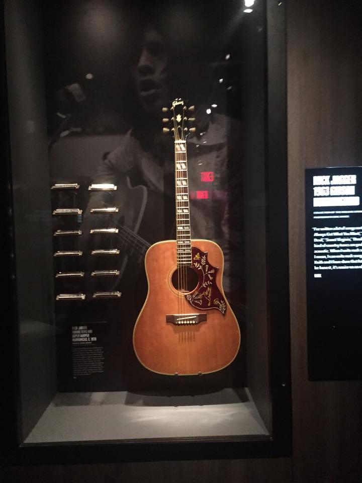 Mick Jagger's Gibson guitar from 1965.