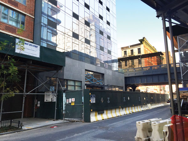 City: Divvy Some Affordable Housing to Homeless 3 Developers at 515 W. 28th St. set aside 38 421-a affordable units for community preference, half of which would go to homeless individuals from the CB4 area, under the city's new plan. Photo by Sean Egan.