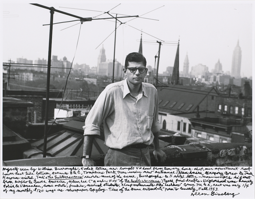 Allen Ginsberg, poet laureate of the Beat Generation, made his home base in the East Village. His photographs of fellow Beats form an intimate record of a small group of brilliant writers, including Jack Kerouac and William Burroughs, who really did manage, for a time, to change the world. 