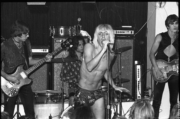 Iggy Pop (center) and the Stooges. | AMAZON STUDIOS & MAGNOLIA PICTURES