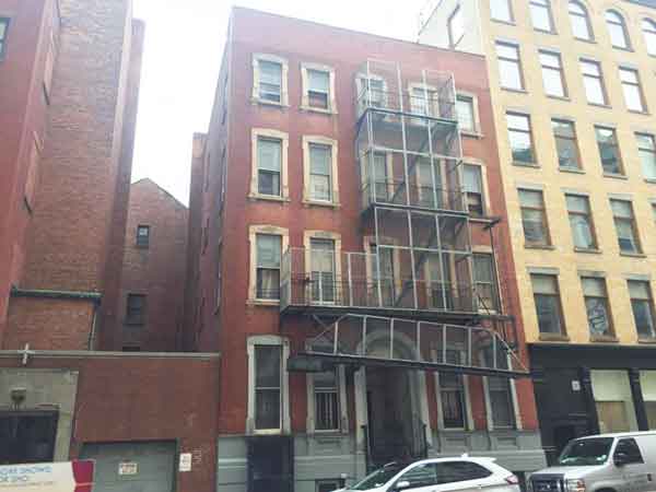 Lots of Land: Hotelier’s Purchase Includes W. 23rd St. Church 4 The former church building at 120 W. 24th St. is zoned for multistory manufacturing. Photo by Dennis Lynch.