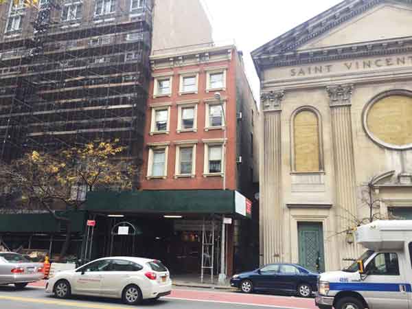 Lots of Land: Hotelier’s Purchase Includes W. 23rd St. Church 3 Jeffrey Dagowitz purchased 131 W. 23rd St. last year and reportedly planned to build a 35-story residential tower at the time. Photo by Dennis Lynch.