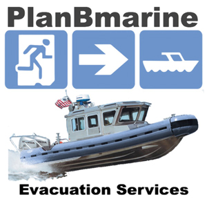 Plan B Marine You can guarantee a spot in a Plan B Marine evacuation boat like this for the low-low price of just $750-per month.