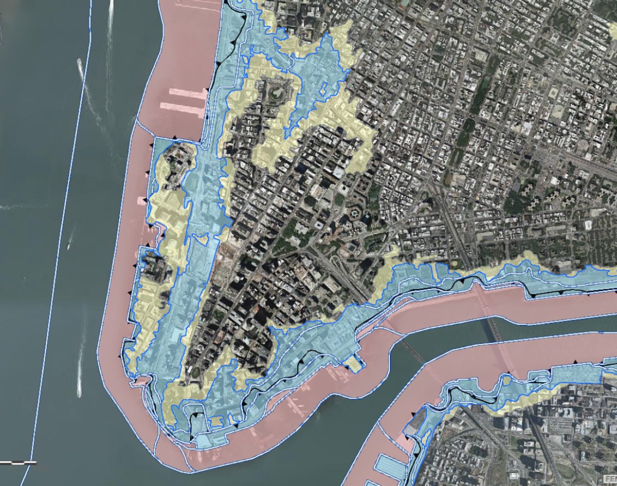 FEMA The maps of revised flood risk that the FEMA released in 2013 would have moved tens of thousands of homes and properties into the highest risk zones, causing huge leaps in insurance premiums. The City has successfully appealed those preliminary maps, and FEMA has agreed to work out new ones that better differentiate near-term and long-term flood risks.