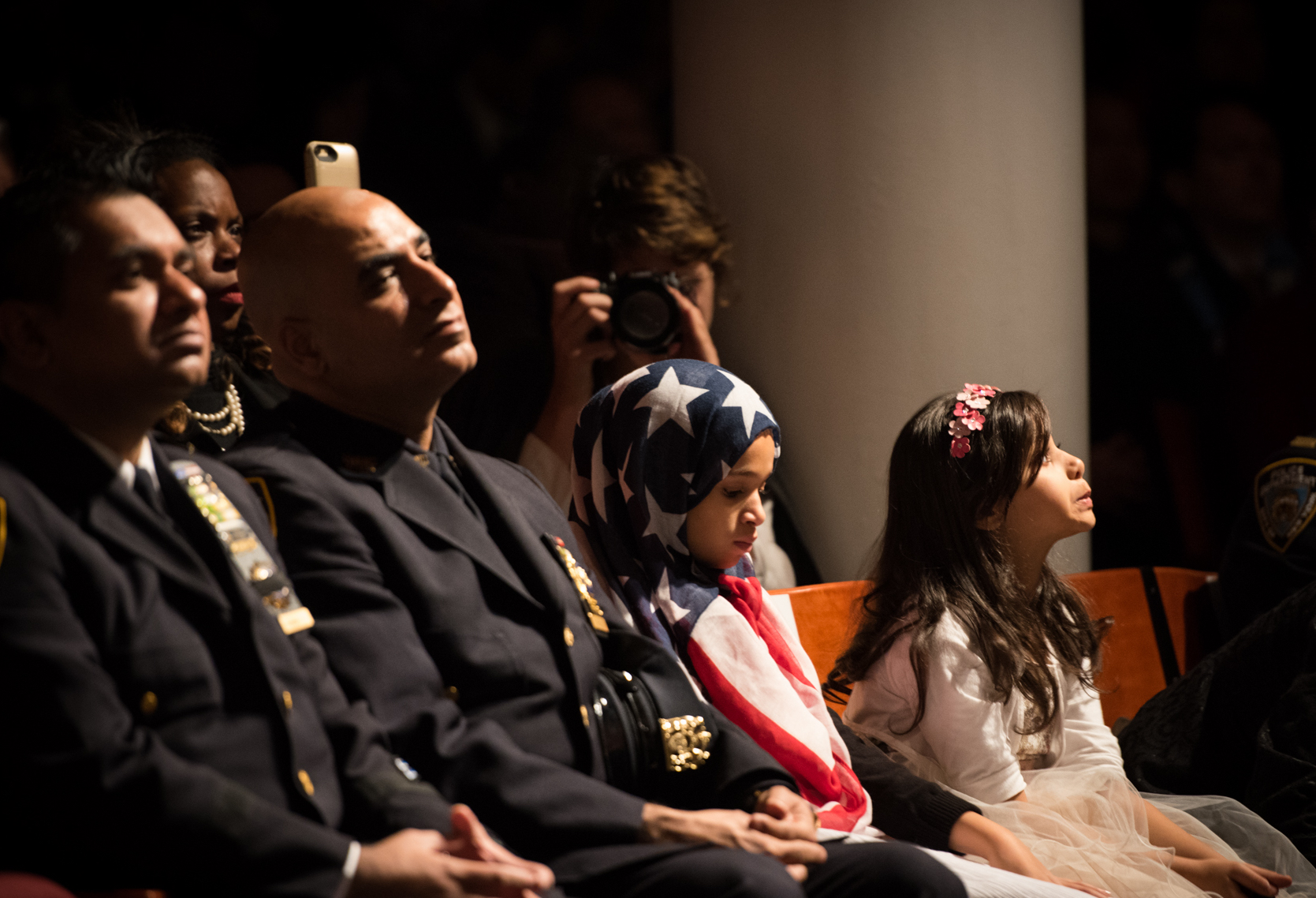 At the mayor's address at The Cooper Union. Photo by Edwin J. Torres / Mayoral Photo Office