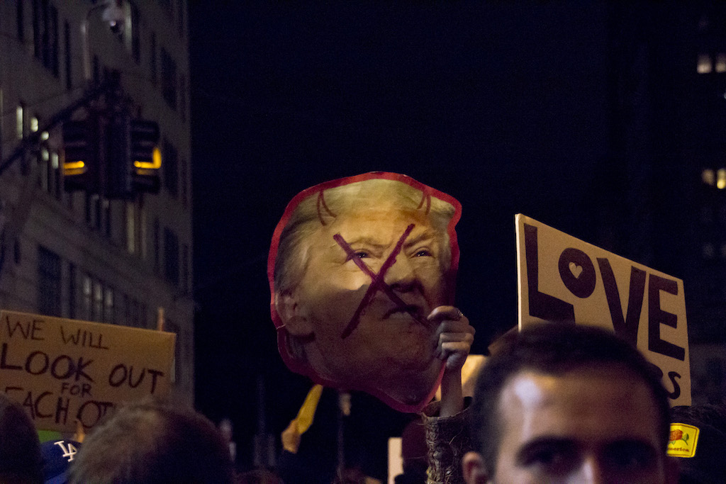 ‘Not my president!’ Protesters take it to Trump Tower 4 protest-cody-4-copy