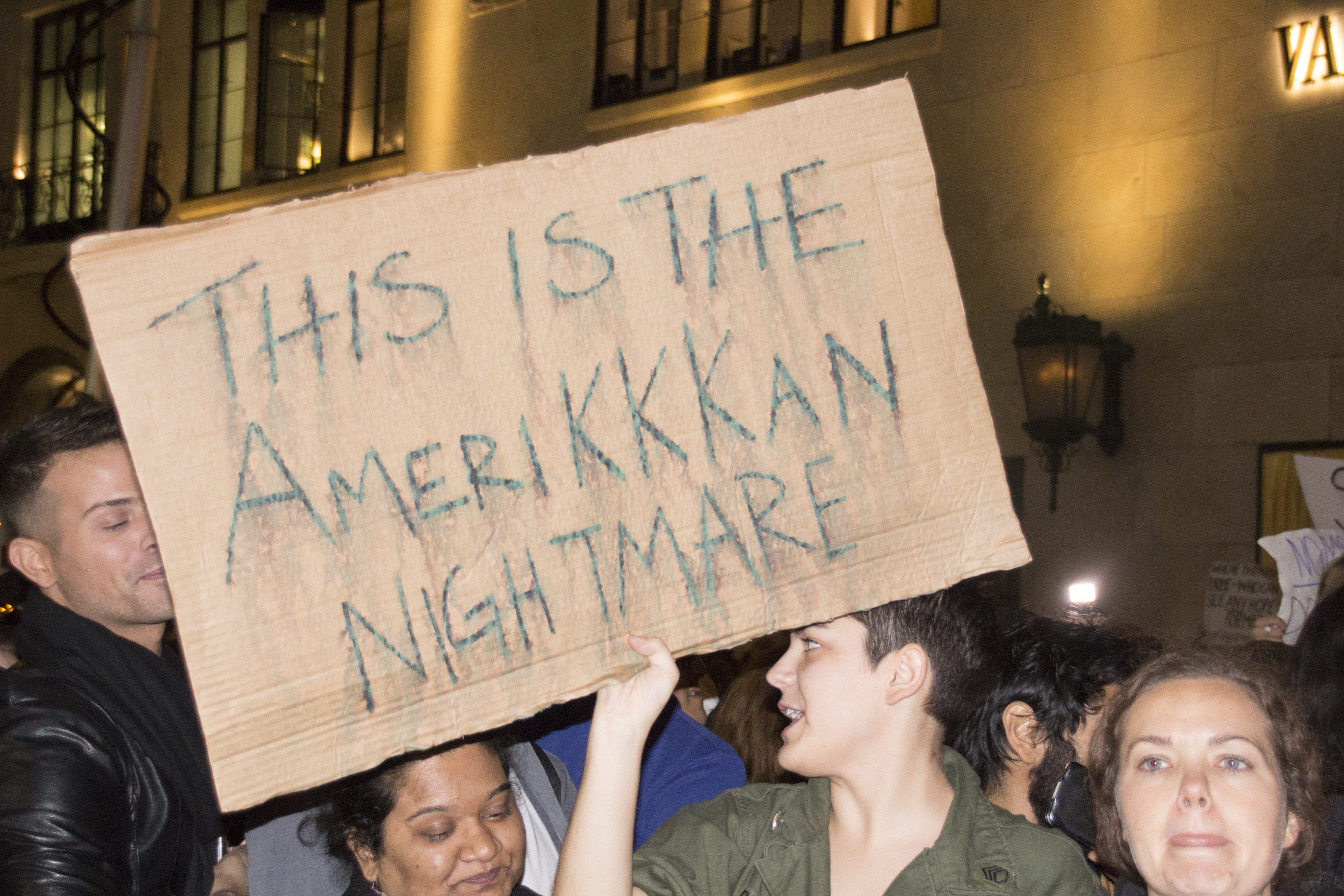 ‘Not my president!’ Protesters take it to Trump Tower 3 protest-cody-8