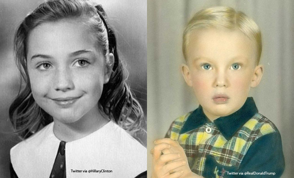 Trinity Grace Church Tribeca used childhood photos of Hillary Clinton and Donald Trump to help moderatethe “disgust mechanism” they trigger in parishioners.