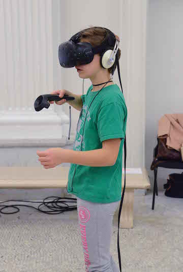 Natural History Museum Asks: What Bugs You? 2 One youngster explored the insect world in virtual reality. | AMNH