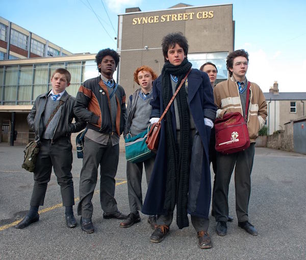 The boys are back in town: The titular teenage band from “Sing Street.” Photo via The Weinstein Company.
