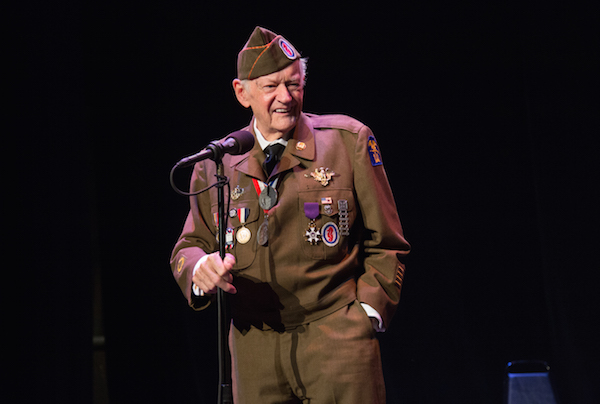 Rick Carrier, 91, Blazed Through the 20th Century as a Renaissance Man 3 “Harrowing but also hilarious” was how George Dawes Green, founder of The Moth, described Rick Carrier’s participation in a World War II-themed night of storytelling. Photo by Allison Evans, courtesy The Moth.
