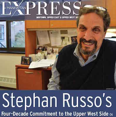 Stephan Russo’s Four-Decade Commitment to the Upper West Side 1 Stephan Russo in his office at the Goddard Riverside Community Center office on Columbus Avenue. | JACKSON CHEN