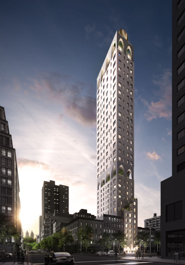 Work on a proposed 32-story residential tower on Third Avenue near East 88th Street is once again underway, despite continued opposition from neighborhood advocates and elected officials. | DDG