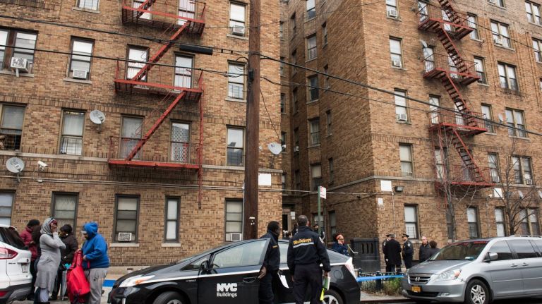 After two children died from an explosion at a temporary 