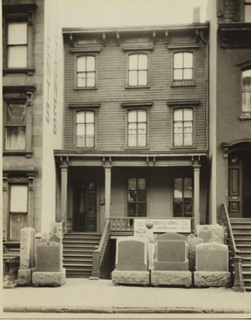  412 East 85th Street, as seen in 1932. | LANDMARKS PRESERVATION COMMISSION 