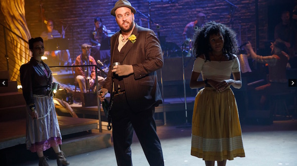 Chris Sullivan in the New York Theatre Workshop production of “Hadestown.” | JOAN MARCUS