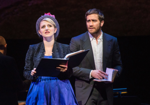 Annaleigh Ashford and Jake Gyllenhaal in the Encores! production of “Sunday in the Park with George.” | STEPHANIE BERGER