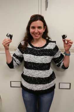 Dr. Stephanie Loria shows us just how friendly scorpions can be.