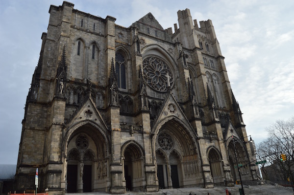 Preserving What's Divine 2 St. John the Divine from Amsterdam Avenue north of West 112th Street. | JACKSON CHEN