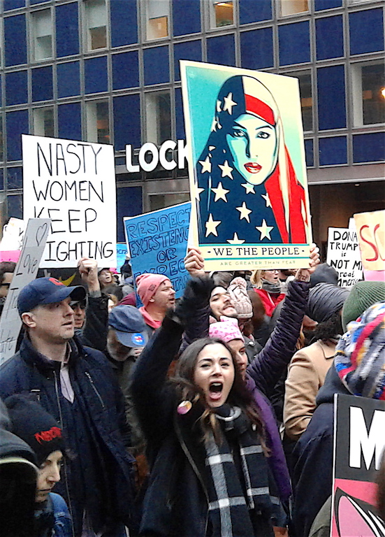 ‘I am woman, hear me roar!’ Anti-Trump marchers ‘grab’ world’s attention 12 20170121_161833 copy