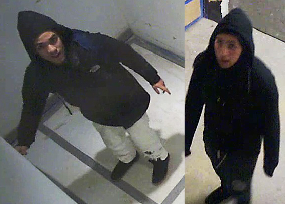 NYPD Police say this pair have been plundered a West St. construction site two days in a row.