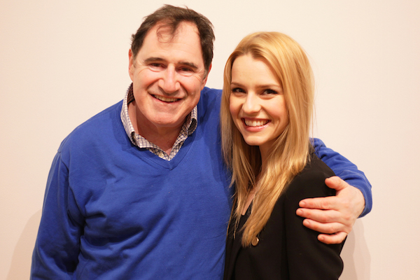 Richard Kind and Gia Crovatin perform the Neil LaBute play “I don’t know what I can save you from.” Photo by Theo Cote.