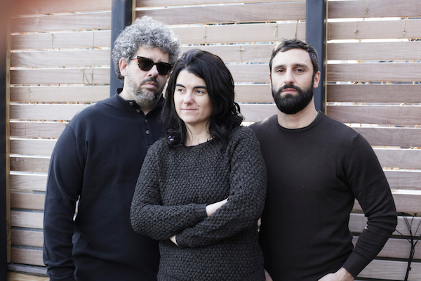 L to R: Neil LaBute, Marta Buchaca and Marco Calvani do double duty, as playwrights and directors. Photo by Theo Cote.