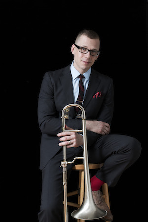 Trombonist David Gibson leads a quintet on March 4, for the Monk in Motion series. Photo courtesy Thelonious Monk Institute.