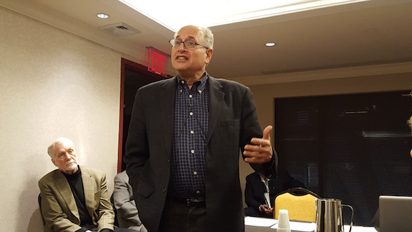 Midtown South Community Council to Focus on Improvement Initiatives 4 Marc Greenberg, executive director, Interfaith Assembly on Homelessness and Housing, spoke about the importance of tenants having counsel in housing court. Photo by Dusica Sue Malesevic.