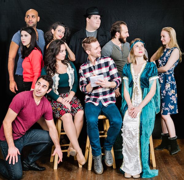 Here, there be (peripherally) dragons 2 The cast of “Dragon Slayer The Musical” straddles the worlds of pure imagination and harsh reality. Photo by Russ Rowland Photography.