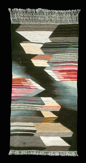 Bully for Bulbach: Block Association Honors Outgoing Leader 4 Bulbach says New York is heavily referenced in some pieces, such as "Gotham" (a flying carpet, seen here). Photo courtesy the artist.