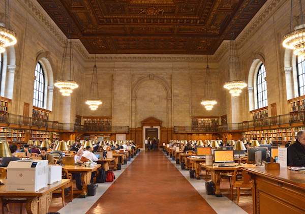 The Rose Reading Room in the New York Public Library Stephen A. Schwarzman Building. | JACKSON CHEN