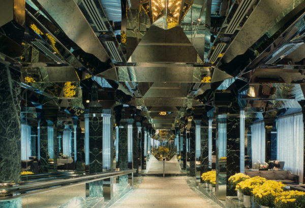 City Preserves Disco Aesthetic at One UN Plaza, Ambassador Grill 2 Kevin Roche's 1983 interior is viewed as emblematic of the disco era in New York. | LANDMARKS PRESERVATION COMMISSION