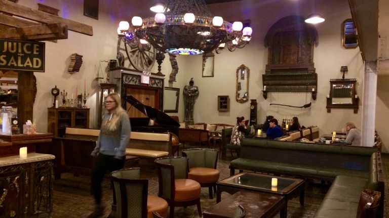 Pasta Wiz channels a 'Harry Potter'-like, magical vibe in Williamsburg 2 Pasta Wiz in Williamsburg has a magical, storybook-inspired interior thanks to elements including a suit of armor, three-pronged candlesticks and a massive chandelier.