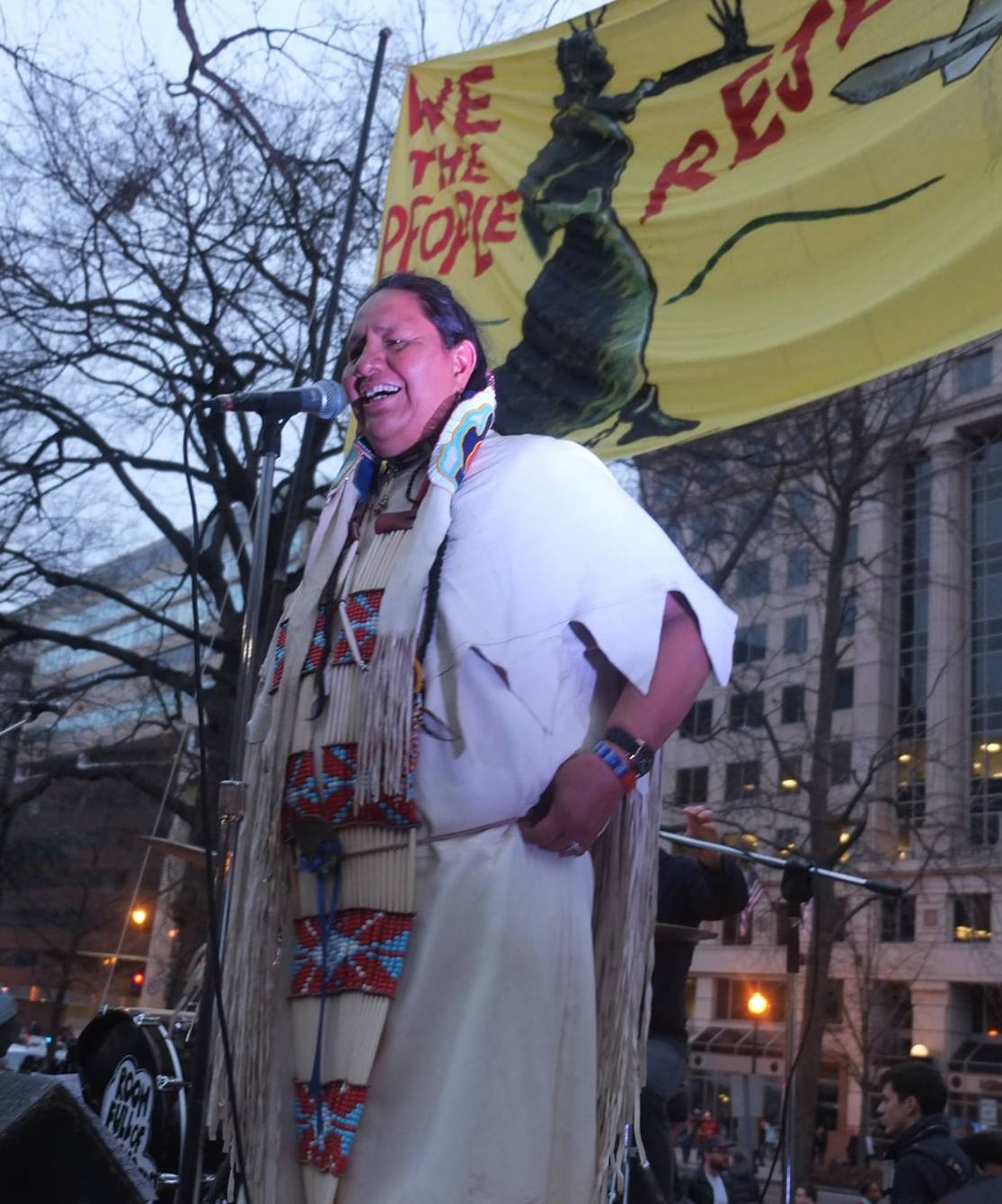 Trump gets blasted at anti-nuclear war protest 4 penley 94 copy