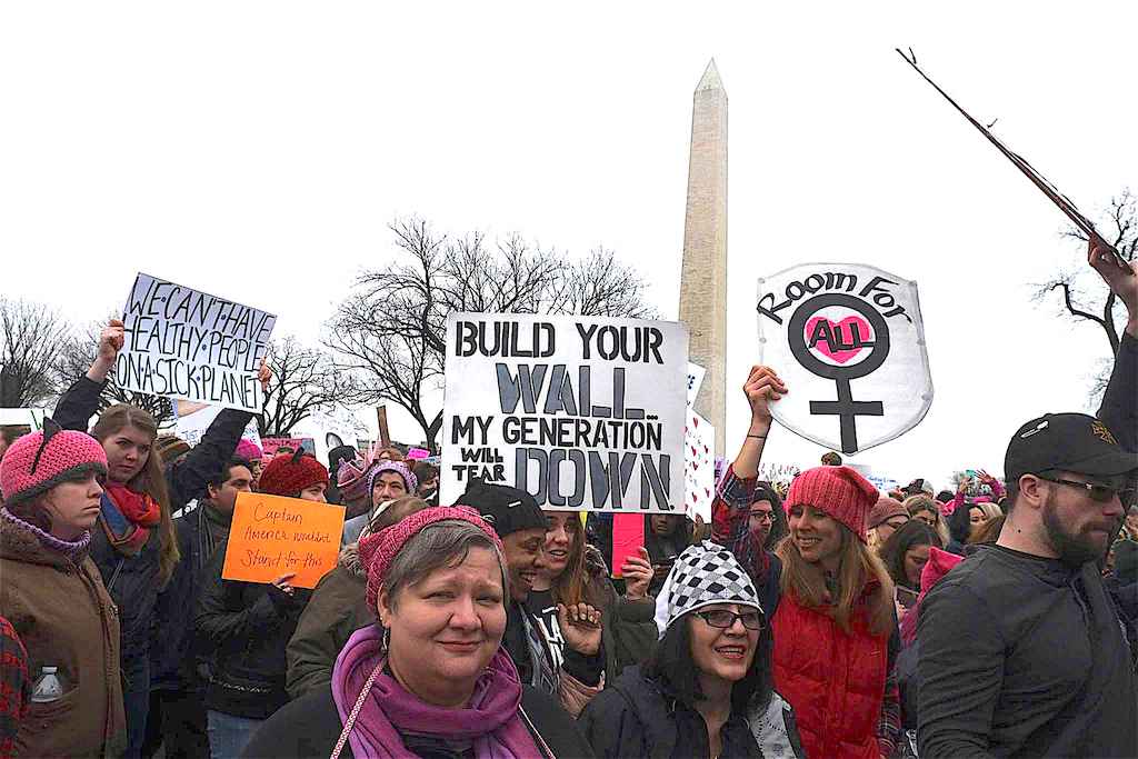 Pink hats and passion for the planet and its people were on display in a big way at the Women’s March on Washington.