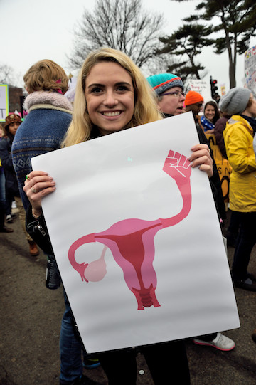 Huddled Mass of Humanity Jams DC at Women’s March 10 The event brought the best out in creative protest sign-makers. | DONNA ACETO