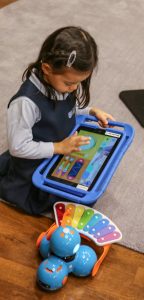 Tech for tots: Using toys to teach coding to 3-year-olds 3 Photos by Tequila Minsky Dash Robot has a color-coded xylophone that kids can program.