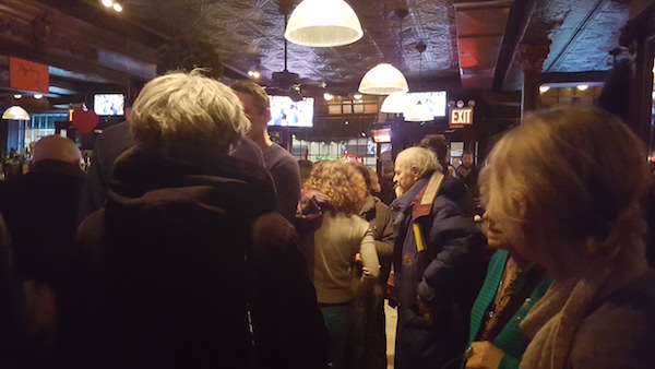 Hell’s Kitchen Groups Gather to Snack and Strategize 1 Hell's Kitchen neighbors came together at the Landmark Tavern for the annual winter gathering. Photo by Dusica Sue Malesevic.