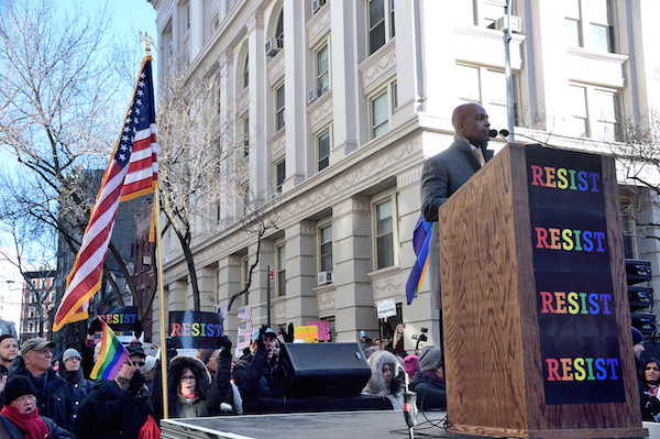Alphonso David, Governor Andrew Cuomo’s out gay counsel. Photo by Donna Aceto.