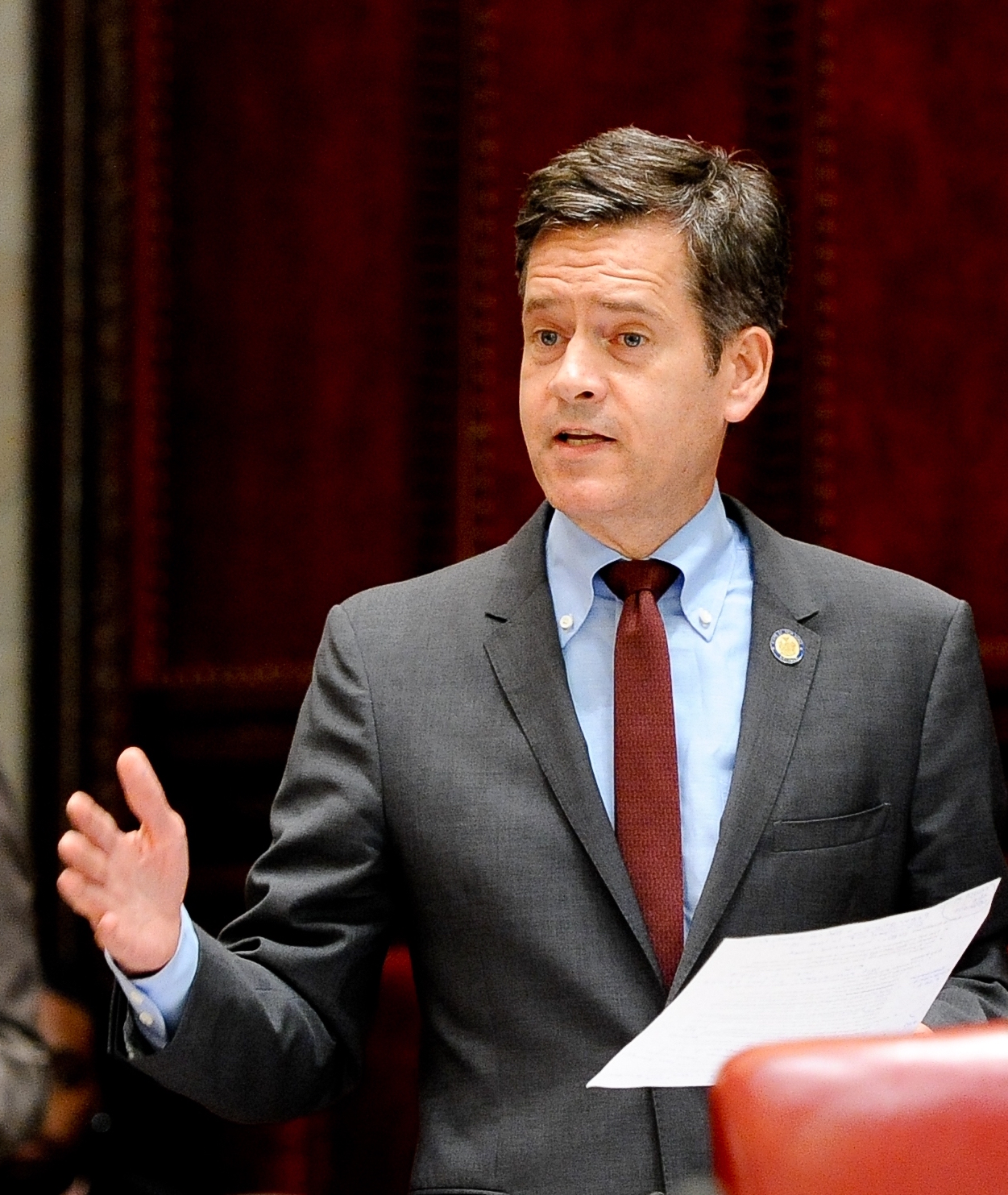 State Senator Brad Hoylman's bill would require all presidential and vice presidential candidates running in New York State to make public their taxes for the last five years. Photo courtesy Brad Hoylman