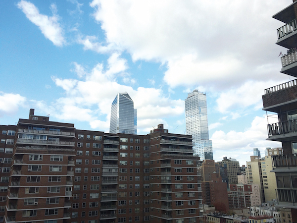 New developments Hudson Yards, left, and Manhattan West, right, with Penn South in the foreground. Photo by Wyatt Frank.