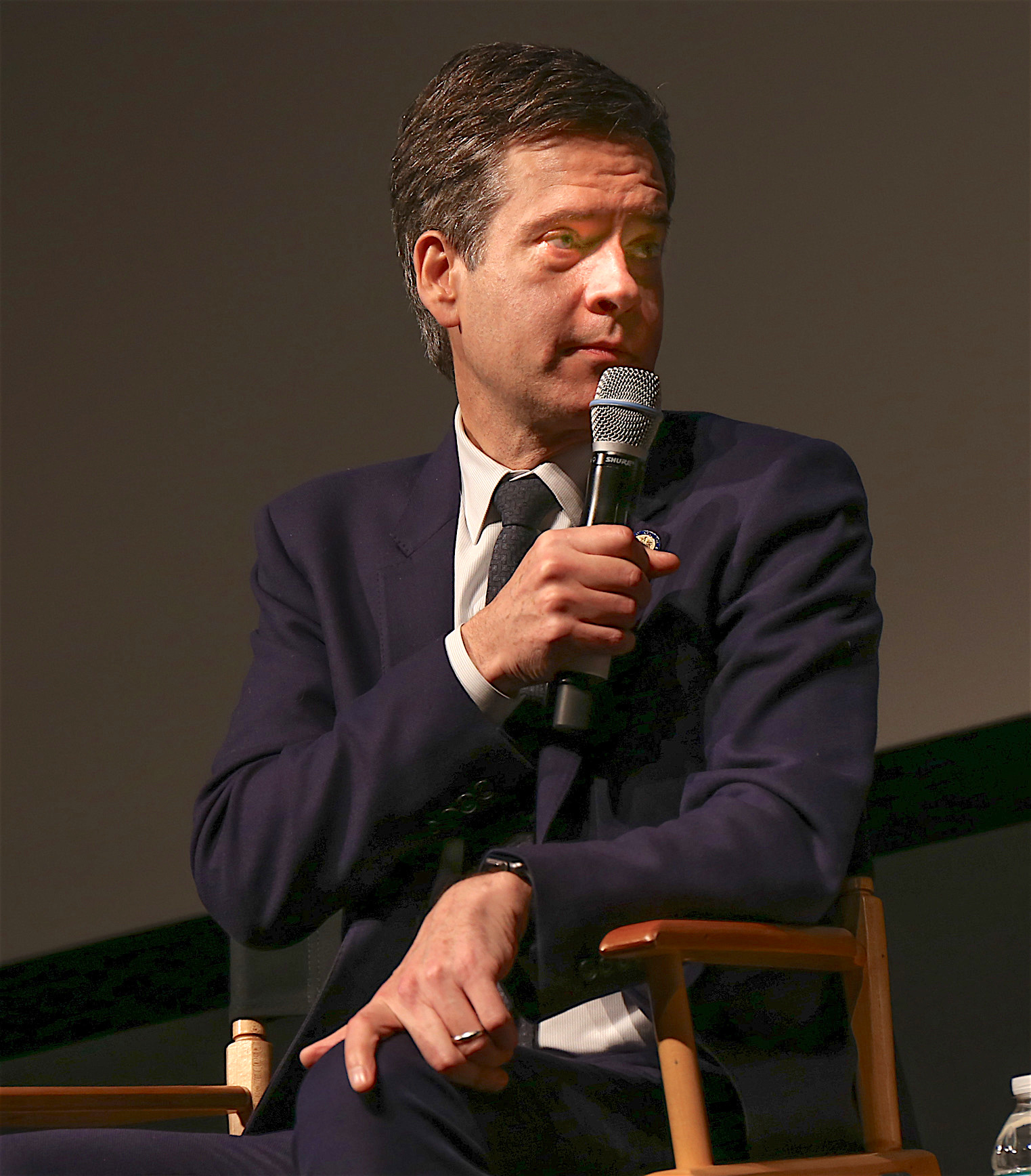 State Senator Brad Hoylman moderated the panel discussion and asked insightful questions. He could speak from personal experience. After Trump's election, he was targeted by haters.