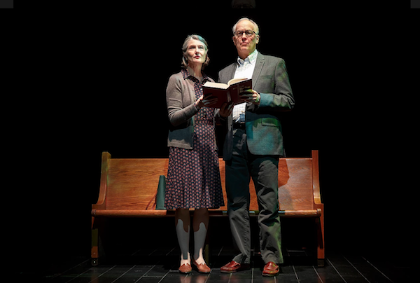 Annette O’Toole and Reed Birney in Stacy Letts’ “Man from Nebraska,” directed by David Cromer, at 2econd Stage through March 12. | JOAN MARCUS